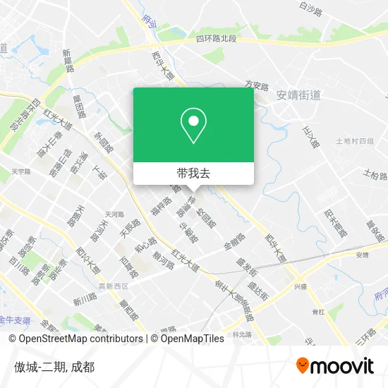 傲城-二期地图