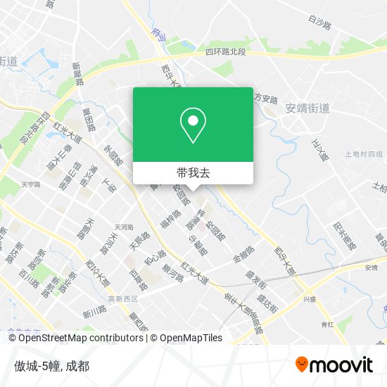 傲城-5幢地图