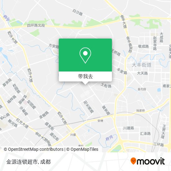 金源连锁超市地图