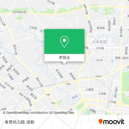 春蕾幼儿园地图