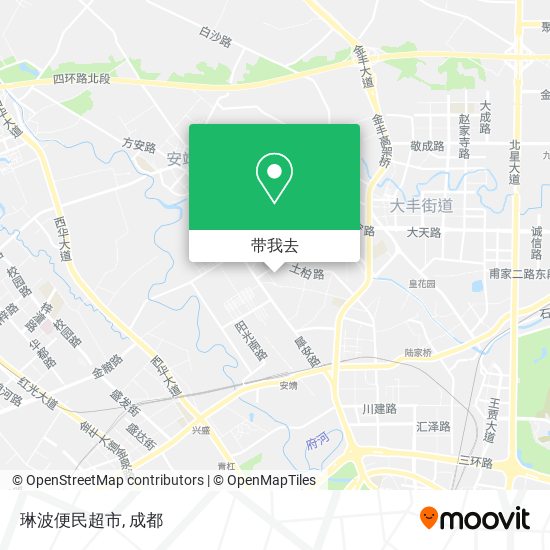 琳波便民超市地图