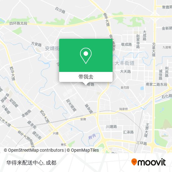 华得来配送中心地图