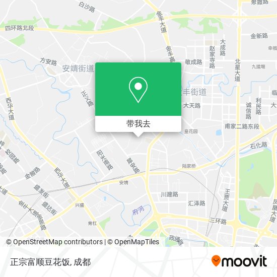 正宗富顺豆花饭地图
