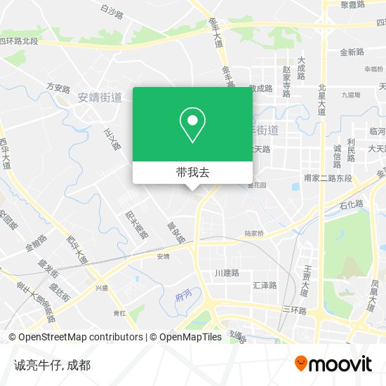 诚亮牛仔地图