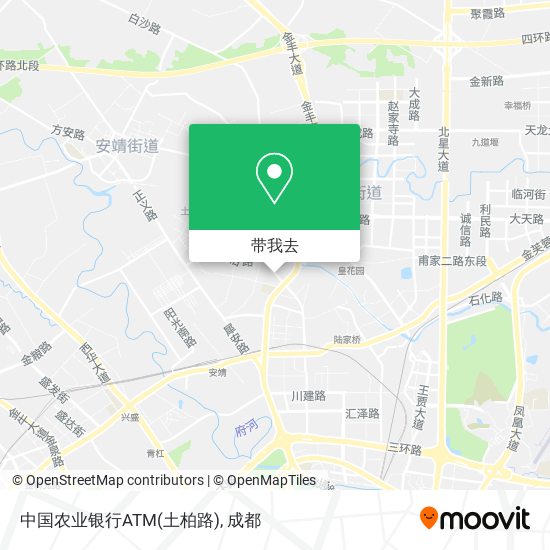 中国农业银行ATM(土柏路)地图
