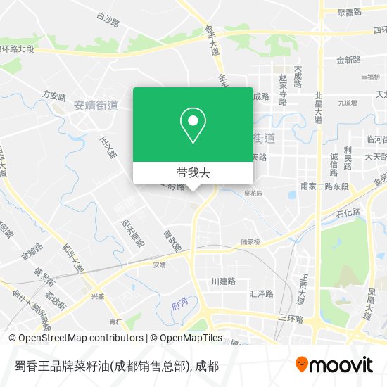 蜀香王品牌菜籽油(成都销售总部)地图