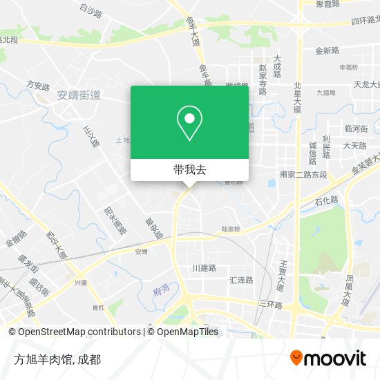 方旭羊肉馆地图