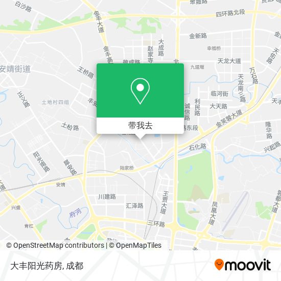 大丰阳光药房地图