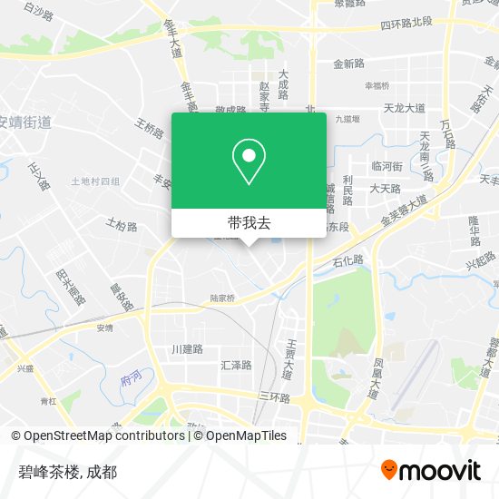 碧峰茶楼地图