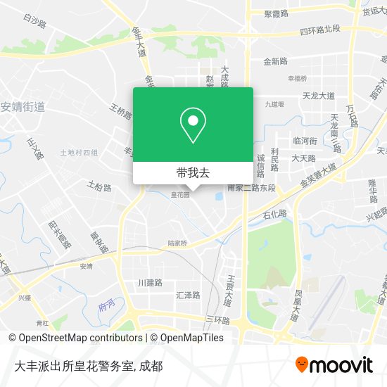 大丰派出所皇花警务室地图