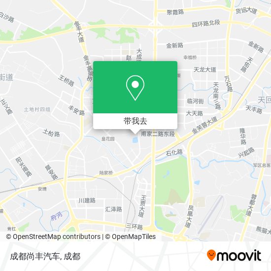 成都尚丰汽车地图