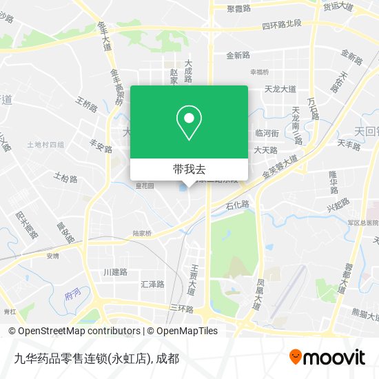 九华药品零售连锁(永虹店)地图