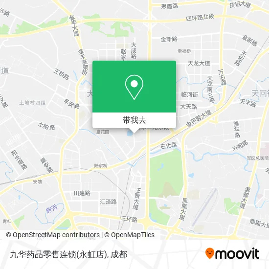 九华药品零售连锁(永虹店)地图
