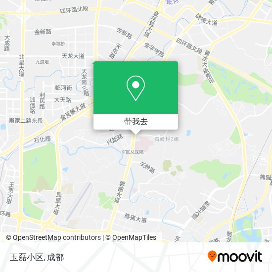 玉磊小区地图