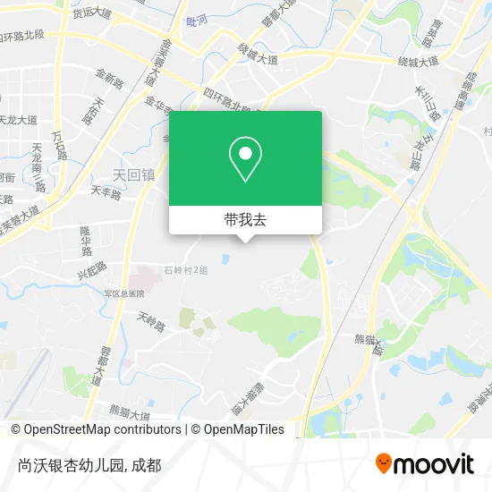 尚沃银杏幼儿园地图