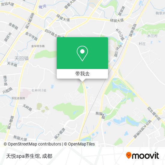 天悦spa养生馆地图