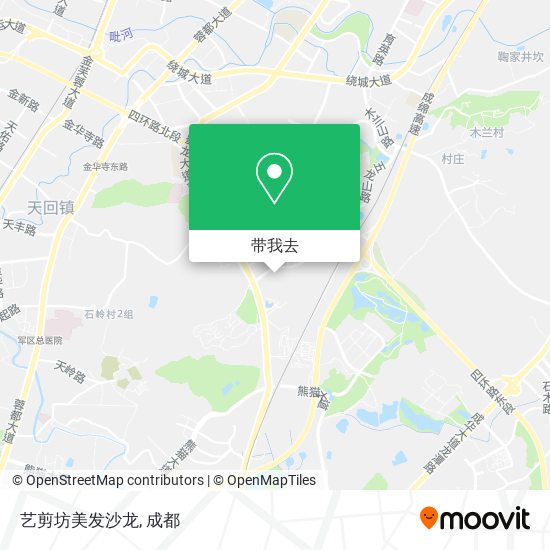 艺剪坊美发沙龙地图