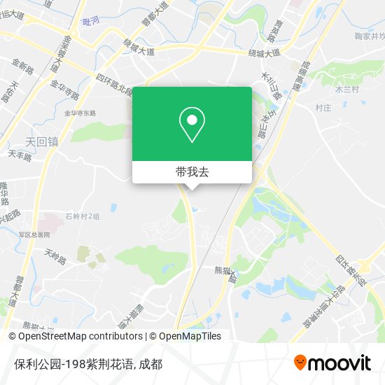 保利公园-198紫荆花语地图