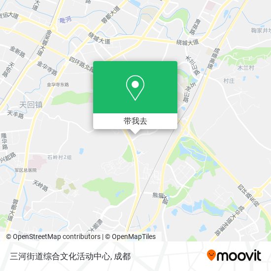 三河街道综合文化活动中心地图