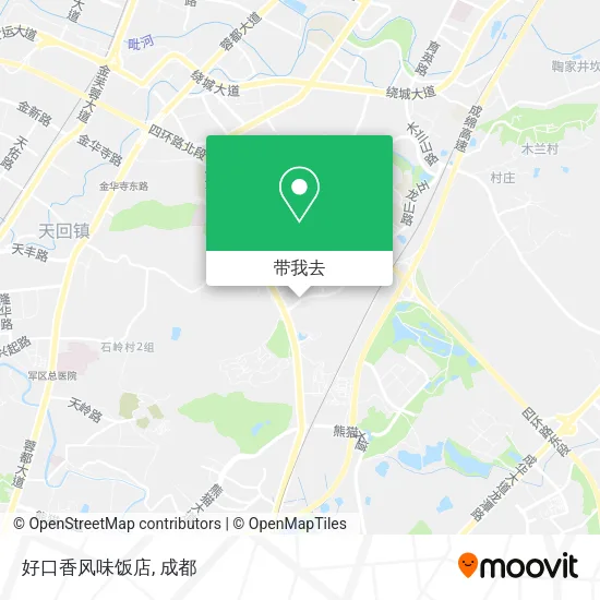 好口香风味饭店地图