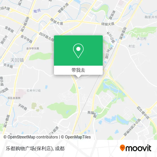 乐都购物广场(保利店)地图