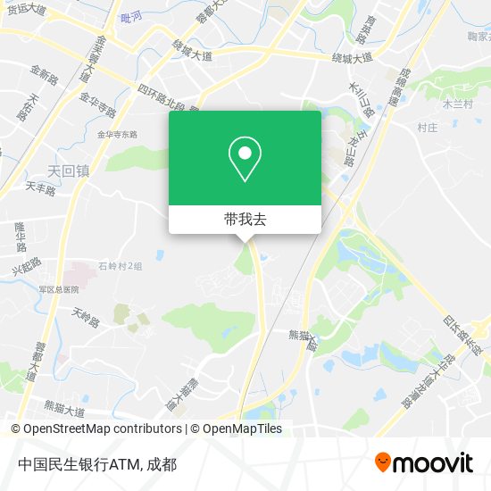 中国民生银行ATM地图