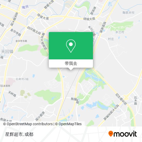 星辉超市地图