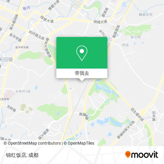 锦红饭店地图
