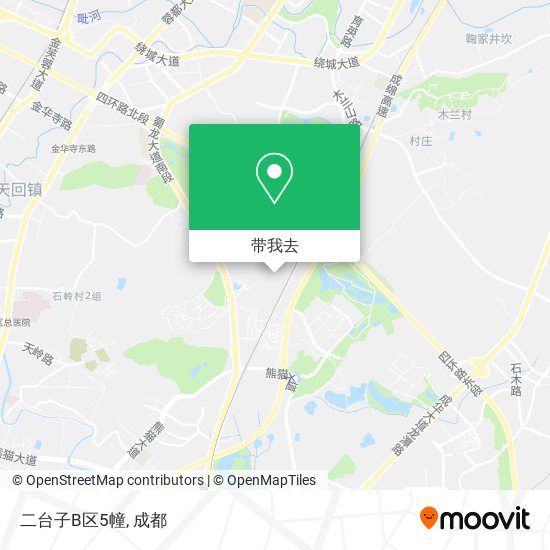 二台子B区5幢地图