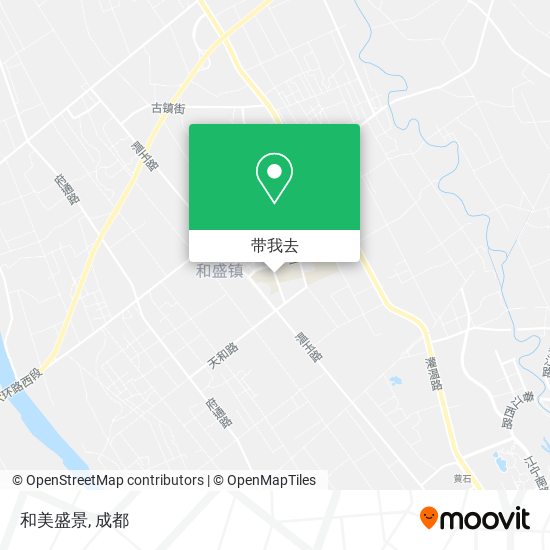 和美盛景地图