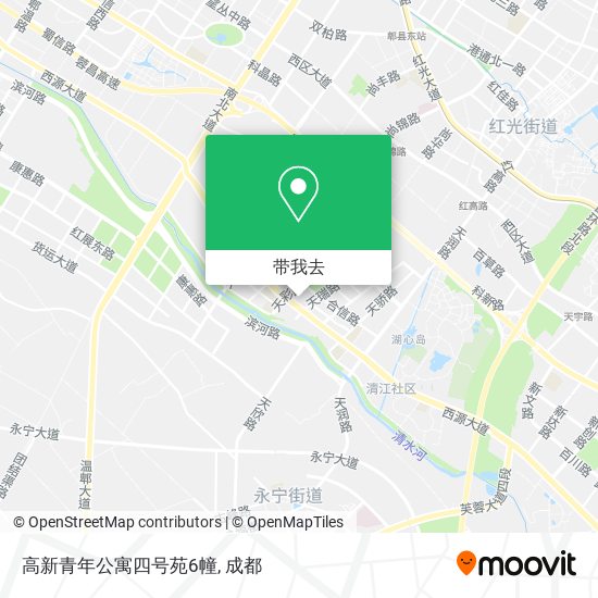 高新青年公寓四号苑6幢地图