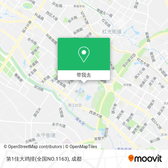 第1佳大鸡排(全国NO.1163)地图