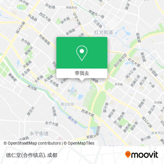德仁堂(合作镇店)地图