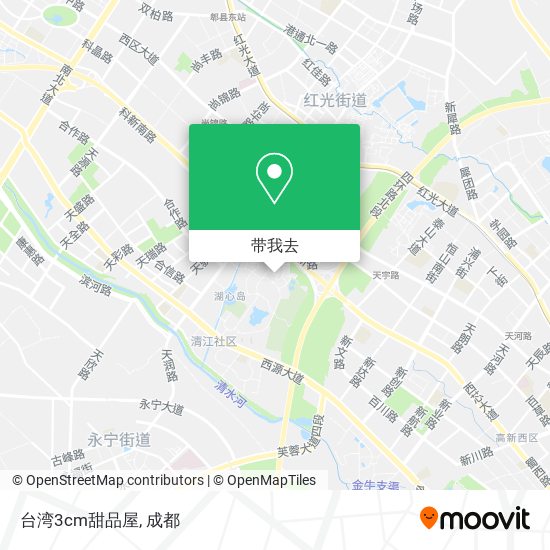台湾3cm甜品屋地图