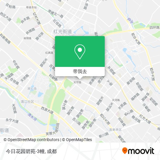 今日花园碧苑-3幢地图