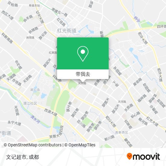 文记超市地图