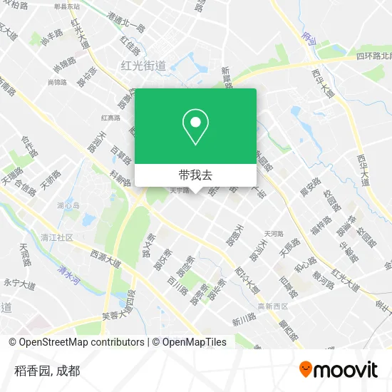 稻香园地图