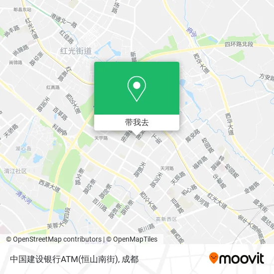 中国建设银行ATM(恒山南街)地图