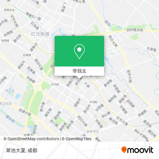 犀池大厦地图