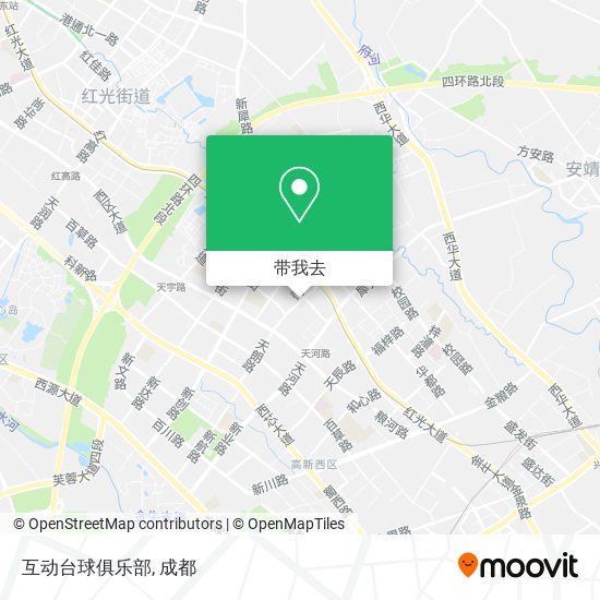 互动台球俱乐部地图
