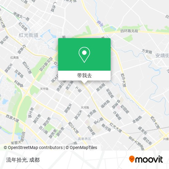 流年拾光地图