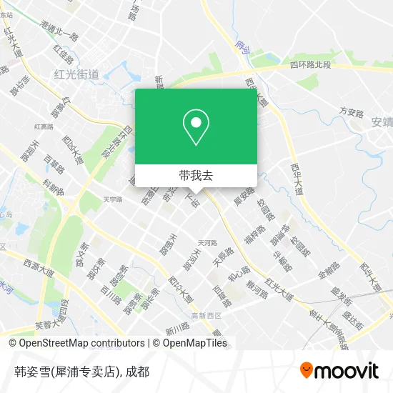 韩姿雪(犀浦专卖店)地图