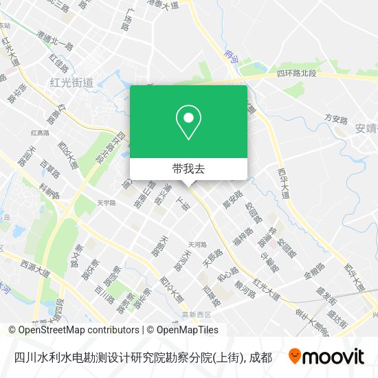 四川水利水电勘测设计研究院勘察分院(上街)地图