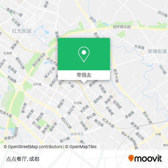点点餐厅地图