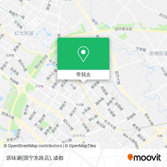 原味涮(国宁东路店)地图
