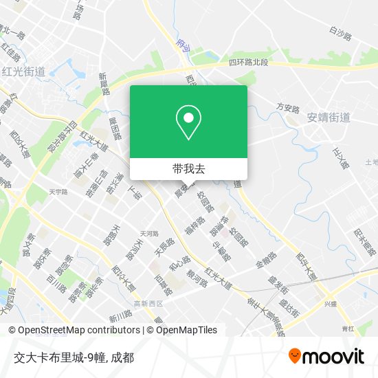 交大卡布里城-9幢地图