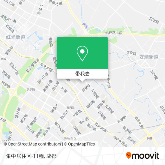集中居住区-11幢地图