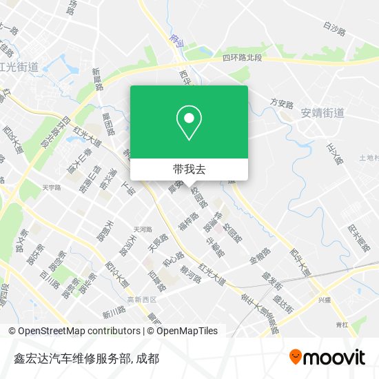 鑫宏达汽车维修服务部地图