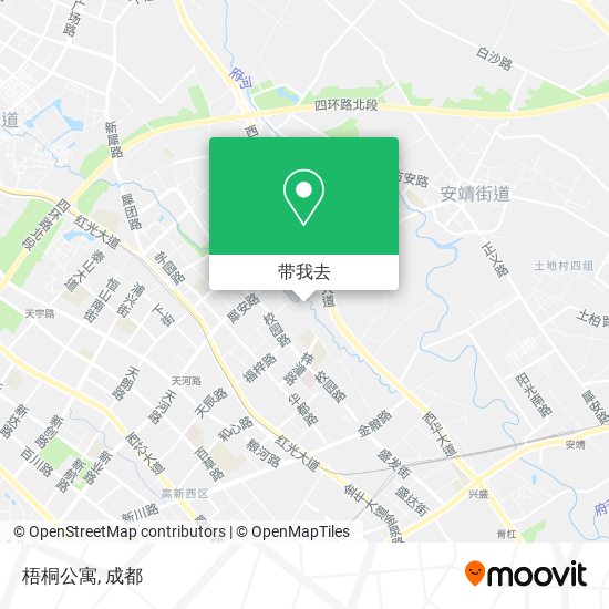 梧桐公寓地图