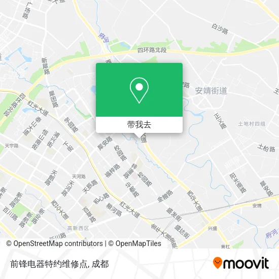 前锋电器特约维修点地图